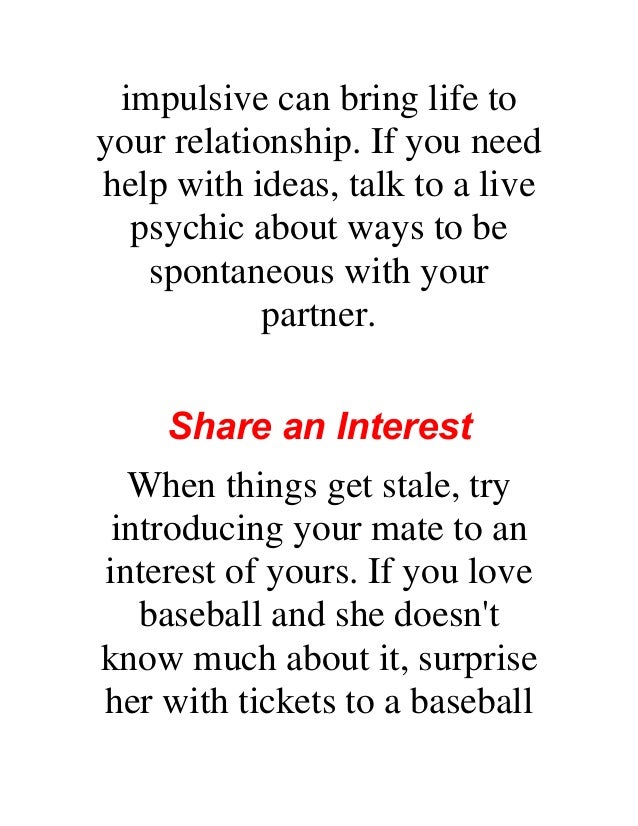 Stale relationship meaning